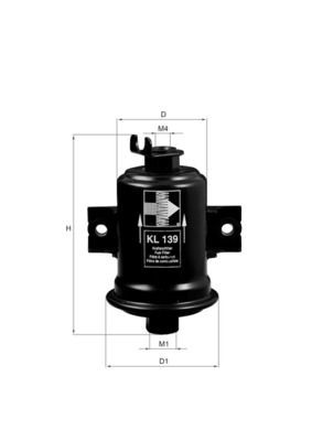 HC45 Mahle Original Фільтр масла